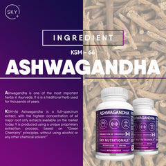 Ashwagandha KSM-66 Capsules - 600mg