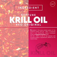 Krill Oil Premium Omega 3 Capsules - 500mg (Pack of 3)